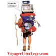 T-shirt avec le logo VoyagerUltraLeger.com